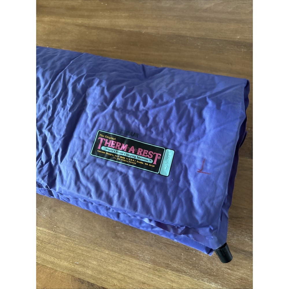 Vintage Therm-a-Rest Original Self-Inflating Sleeping Pad Regular Size 20" x 71"